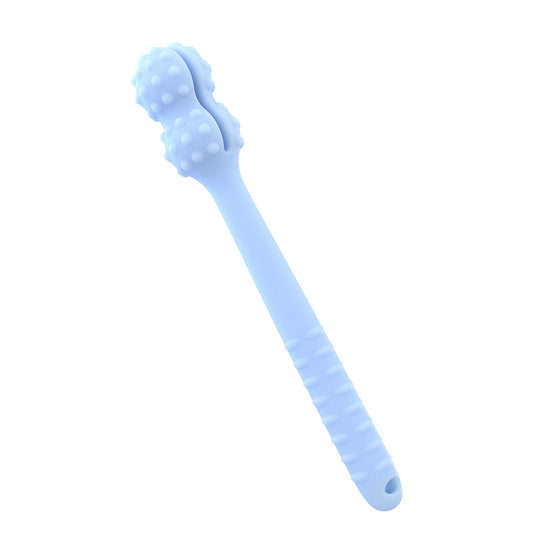 Silicone ultra-durable massage hammer that beats the meridians and back hammer, neck, shoulder and leg artifact, back stick manual hammer